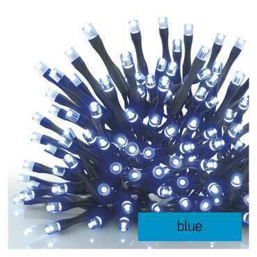 EMOS D1AB01 CONNECT CHAIN 100LED 10M IP44 BLUE