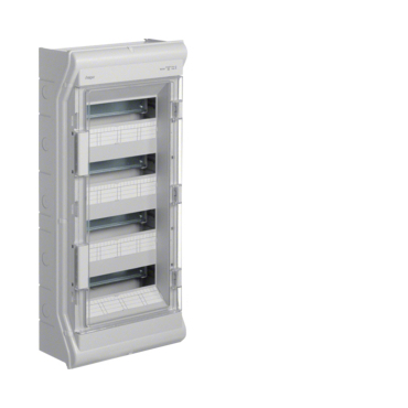 Rozvodnice nástěnná HAG VE412L, vector II, IP65, 3-řadá 48 mod.