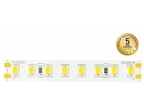 Pásek LED GREENLUX 128LED/12W/m IP20 24V 5m (*5m=1ks), neutrální bílá