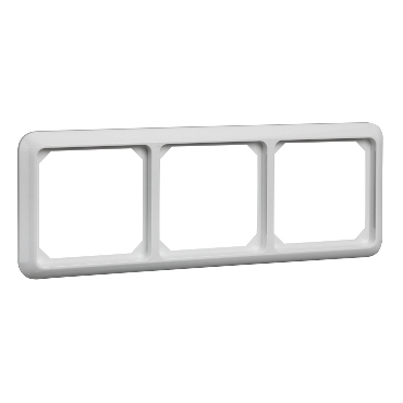 SCHN 224304 ELSO Fashion - krycí rámeček, trojnásobný, čistě bílá