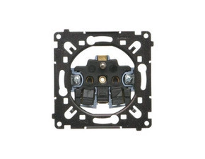 Zásuvka SIMON SGZ1CMR, 1 násobná (přístroj), 16 A/250 V~, bezšroubové svorky,