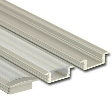 Profil vestavný MC LED VS, 24x8 mm, bez difuzoru, 2 m