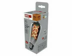 EMOS Z57311 LED DECO ST64 SMOKED 4,5W 180lm E27 WW+