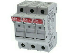EATON CHM3DIU CHM3DIU Pojistkový odpojovač s indikátorem, 3-pól, 690V AC / 32A, C10 (10x38mm)