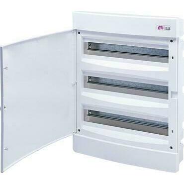 Rozvodnice zápustná ETI 001101048 rozvaděč, ECM 3x18PO