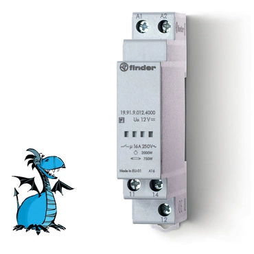 FINDER 19.91.9.012.4000 Modul výkonový pro 11.91 RP 0,06kč/ks