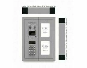 CZPHONE 4004092023 S elektronickým papírem (E-INK) FlatLine: SVĚTLE ŠEDÁ - MELODY: klávesnice až 32