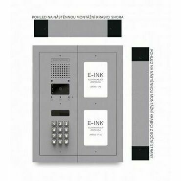 CZPHONE 4004092023 S elektronickým papírem (E-INK) FlatLine: SVĚTLE ŠEDÁ - MELODY: klávesnice až 32