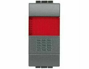 LEG L4038R BTLV TLAČÍTKO,ČERV.DIFUZOR,1M