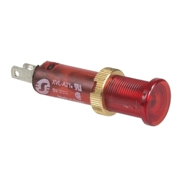 SCHN XVLA234 Signálka s LED - 8 mm,24 V,červená RP 1,5kč/ks