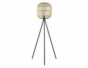 Lampa stojací EGLO STL 1 E27 SCHWARZ HOLZ BORDESLEY
