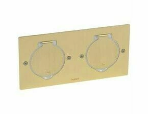 LEG 089712 PLATINUM IP44 2X2M BRONZ ČTVER