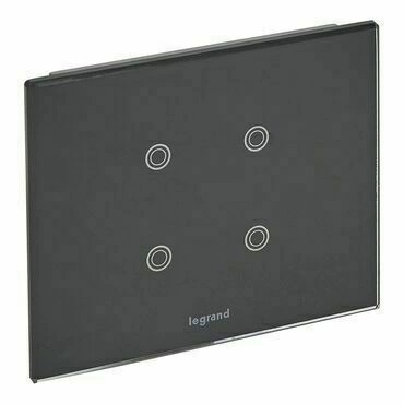 LEG 067574 CL DOTYK.OVL. 4TL KNX GRAFIT