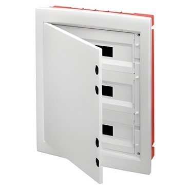 Rozvaděč zapuštěný GEWISS GW40890BD, 54m (18x3) ip40, bílá, 2ks svorkovnice n/pe