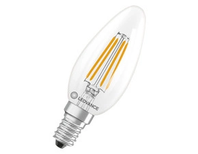 LED žárovka svíčka LEDVANCE LED CLB60 5.9W 827  FILCL  E14 P