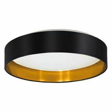 Svítidlo stropní EGLO LED-DL O380 SCHWARZ GOLD MASERLO 2