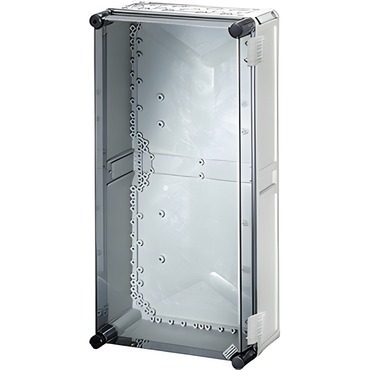 HEN Mi 9400 Prázdná rozvodnice s průhledným víkem na pantech, IP 65, vnější rozměry (š-v-h) 300x600x