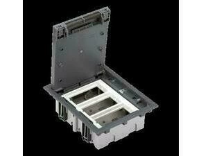 SIMON 52050003-035 Podlahová krabice SF obdélníkový 6×K45 3×S500 70mm105mm šedá