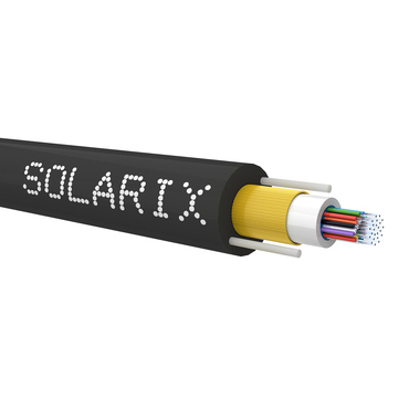 Kabel optický SOLARIX SXKO-DUCT-24-OS-HDPE, 12vl, DUCT, Singlemode, 9/125, OS, HDPE, Fca, 1 m