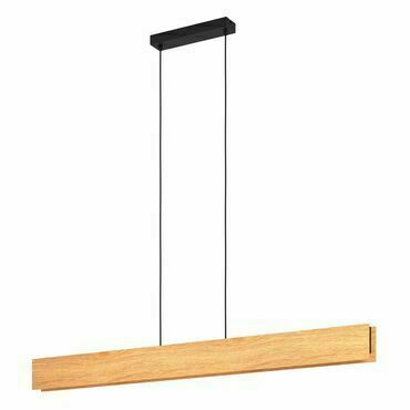 Svítidlo závěsné EGLO LED-ZIG-RGB CCT HL HOLZ SW ANCHORENA-Z