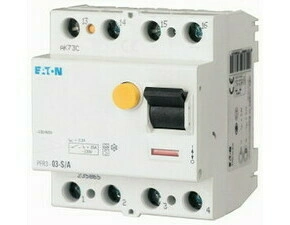 Chránič čtyřpolový EATON 235865 PFR3-03-S/A Chráničové relé,selekt,Ir=5kA, Idn=0.3A, In=16A