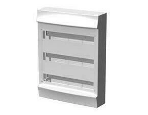 Rozvodnice nástěnná ABB 1SPE007717F1000, IP41/54M, Mistral41W bez. N/PE, bez dvířek