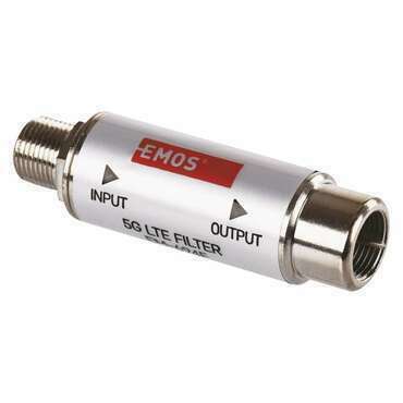 Filtr anténní EMOS J5711, 5G, F konektor