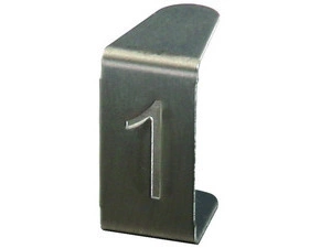 DEHN 490001  Štítek s číslem ""1"", NIRO DEHN DEHN