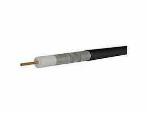 Kabel koaxiální EMOS S5265, CB113UV, PVC, UV, vodič 1,13 mm, plášť 7,05 mm, venkovní, 100 m
