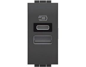 LEG L4191AC BTLLT NABÍJEČKA USB A+C 1M ANTRACIT