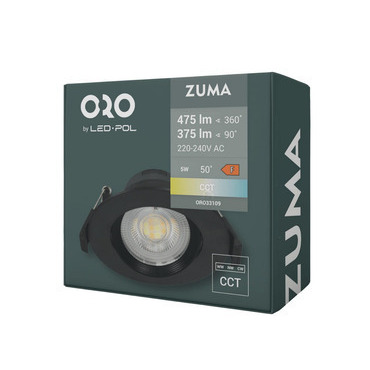 LED svítidlo vestavné LED POL ORO ZUMA LED R 5W CCT-B