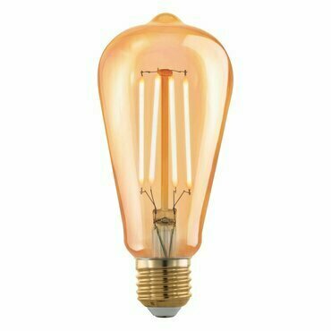 LED žárovka EGLO LM-E27-LED ST64 4W AMBER 1700K 1STK