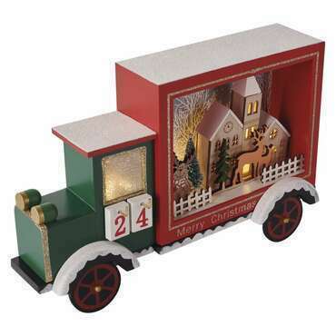 EMOS DCWW32 12LED ADVENT CALENDAR TRUCK 2AA WW