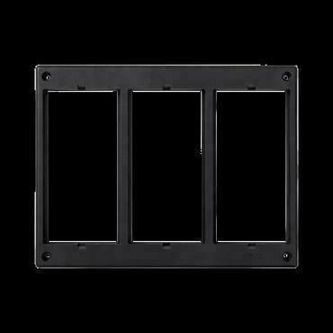 Rámeček instalační SIMON 52051803-038, do krabic podlah. SF, na 3M Simon 500, šedá grafit