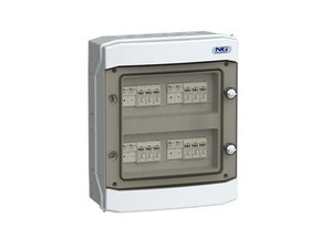 NG FVE 51 6650.01 Fotovoltaický rozvaděč ASABOX 4x svodič přepětí DC T1+T2, 4x pojistkový odpínač DC