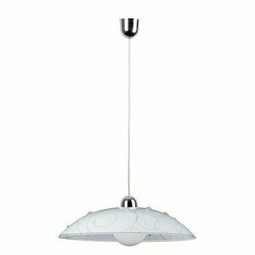 Svítidlo závěsné RABALUX 1864 JOLLY bílá vzorovaná E27 1x MAX 60W