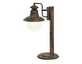 Venkovní sloupkové svítidlo Odessa anticky hnědá E27 1×60W RABALUX 8165
