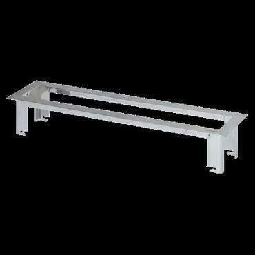 Rámeček krycí SIMON KSF136/8, kovový Ofiblok Line k základně pro 6 modulů K45, chromová