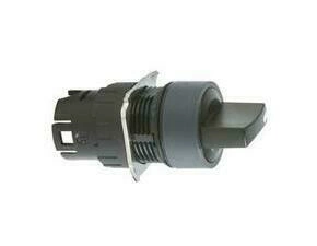 SCHN ZB6AD22 Ovládací hlavice otočná, 2 pevné polohy - černá