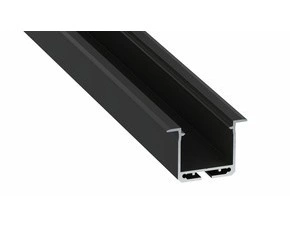 LED profil GREENLUX AL-PROFIL INDILEDA BLACK 1M (10-0205-10)