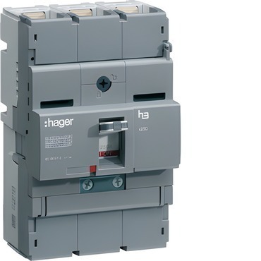 HAG HNT100DR Kompaktní jistič h3+ P250 TM 40 kA, 3-pólový, In 100 A