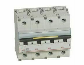 Jistič čtyřpolový LEGRAND 409362 DX3 4P C80 10000A/16KA