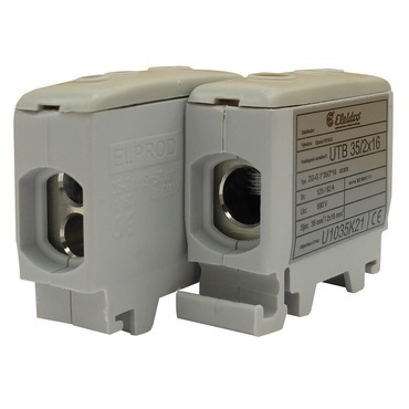 BEČOV U1035K21 Svorka UTB 35/2×16 šedá