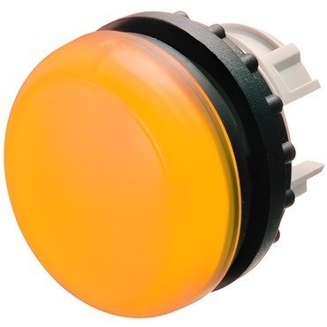 EATON 216774 M22-L-Y Signálka, zapuštěná, IP67, kroužek titan, žlutá