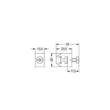 WAGO 790-398 Spojka T