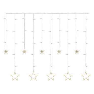 EMOS DCGW12 115LED CURTAIN STARS WW