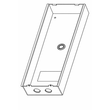 CZPHONE 5005003013 DV mont. krabice k tablu OS02E a OS11E - 340x144x50mm