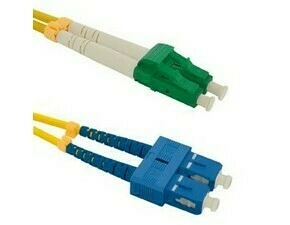 Patch kabel WIREX PO9DLCASC1, LC/APC-SC/UPC, Singlemode, 9/125, Duplex, OS, 1 m