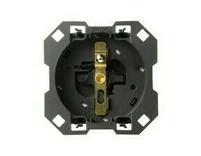 Kryt zásuvky iO, s uzemněním (přístroj, bez montážního rámečku),