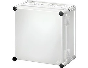 HEN Mi 9201 Prázdná rozvodnice s neprůhledným víkem na pantech, IP 65, vnější rozměry (š-v-h) 300x30